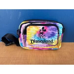 Disney Disneyland Resort Tie Dye Crossbody Fanny Pack